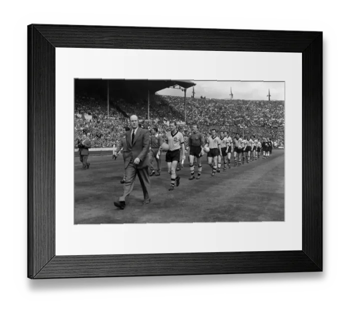 Framed Print : 1960 FA Cup Final: Wolves 3 Blackburn 0 Framed Print : 1960 FA Cup Final: Wolves 3 Blackburn 0