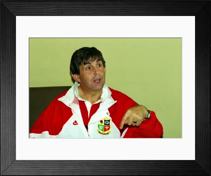 Framed Print : Coach Ian McGeechan - 1993 Lions Tour of NZ Framed Print : Coach Ian McGeechan - 1993 Lions Tour of NZ