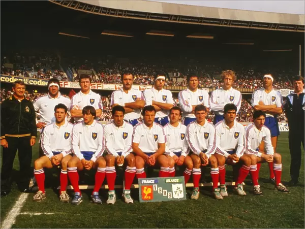 The France team that defeated Ireland in the 1988 Five Nations