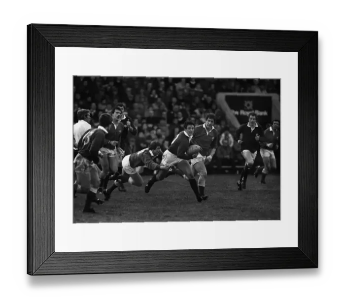 Framed Print : Scotlands Bryan Gossman - 1983 Five Nations Framed Print : Scotlands Bryan Gossman - 1983 Five Nations