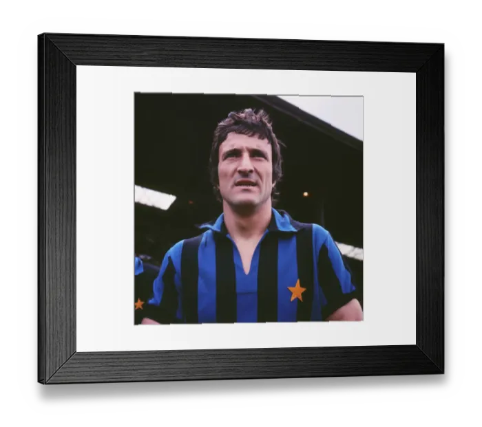 Framed Print : Gianfranco Bedin - Inter Milan Framed Print : Gianfranco Bedin - Inter Milan