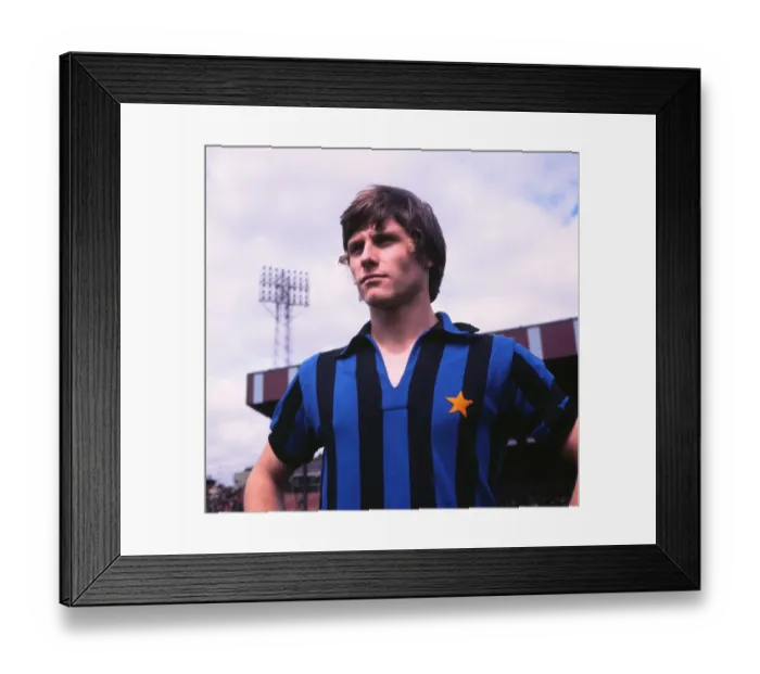 Framed Print : Gabriele Oriali - Inter Milan Framed Print : Gabriele Oriali - Inter Milan