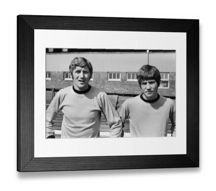 Framed Print : Leslie Wilson and Arnold Stephens - Wolverhampton Wanderers Framed Print : Leslie Wilson and Arnold Stephens - Wolverhampton Wanderers