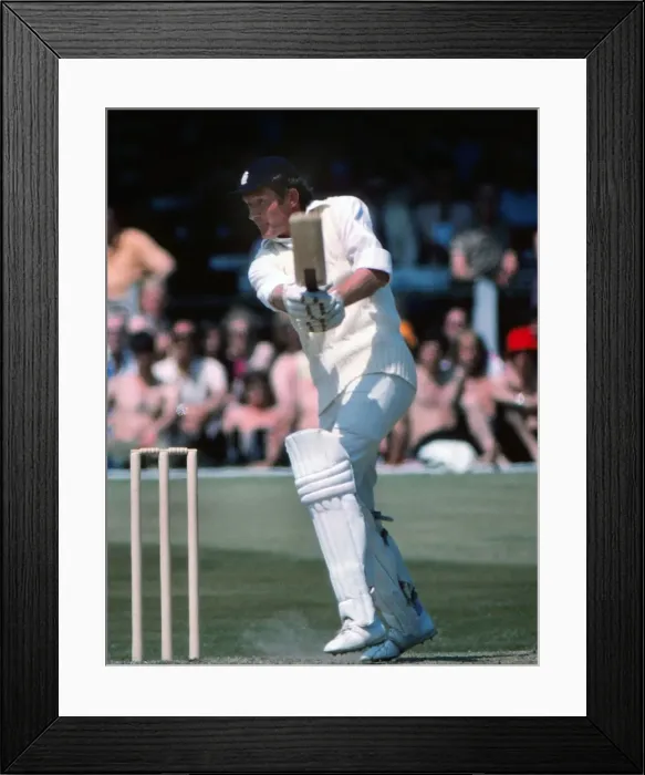 Framed Print : Mike Denness - England Framed Print : Mike Denness - England