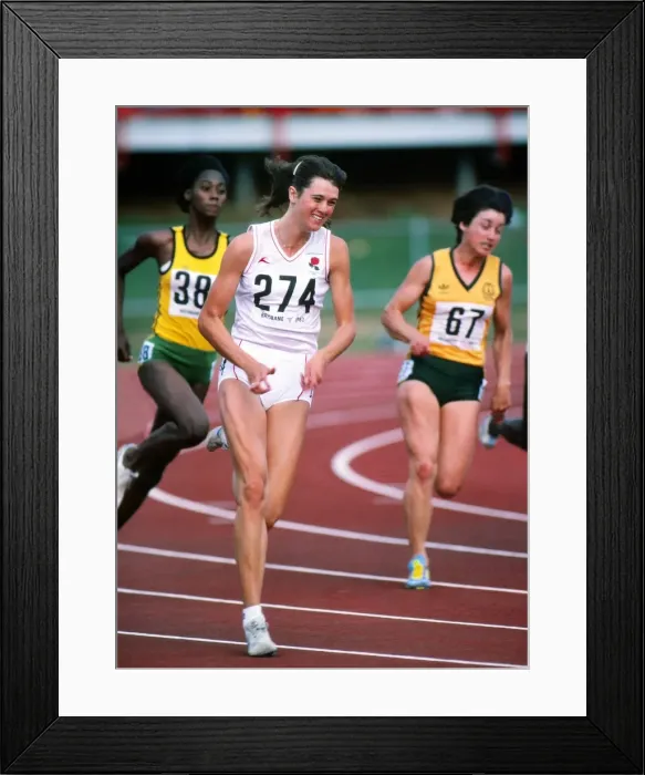 Framed Print : 1982 Brisbane Commonwealth Games - Womens 400m Framed Print : 1982 Brisbane Commonwealth Games - Womens 400m