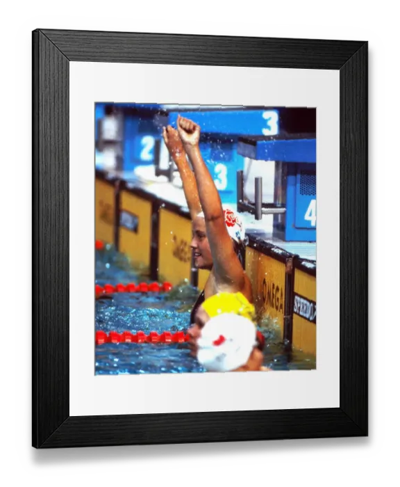 Framed Print : June Croft - 1982 Brisbane Commonwealth Games - Swimming Framed Print : June Croft - 1982 Brisbane Commonwealth Games - Swimming