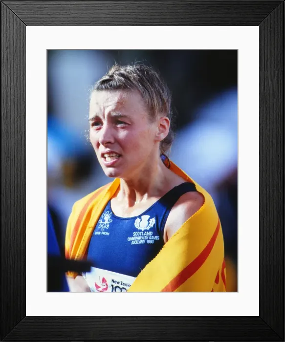 Framed Print : 1990 Auckland Commonwealth Games - Womens 10, 000m