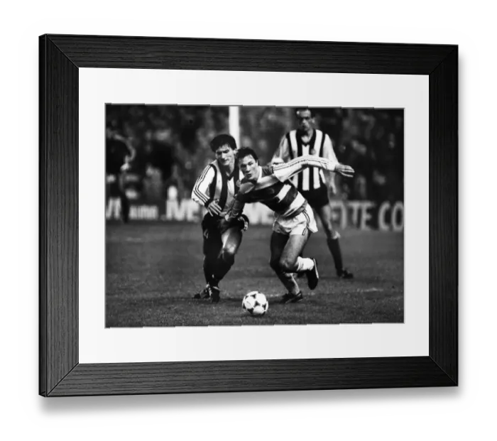 Framed Print : UEFA Cup 2R 1L: QPR 6 FK Partizan 2 Framed Print : UEFA Cup 2R 1L: QPR 6 FK Partizan 2