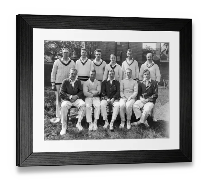 Framed Print : West Bromwich Dartmouth C. C. - 1927 Framed Print : West Bromwich Dartmouth C. C. - 1927