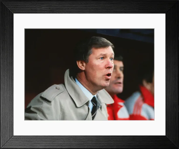 Framed Print : Alex Ferguson - Manchester United manager Framed Print : Alex Ferguson - Manchester United manager
