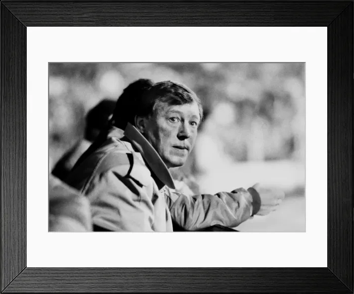 Framed Print : Alex Ferguson - Manchester United manager Framed Print : Alex Ferguson - Manchester United manager
