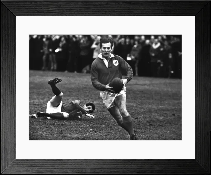 Framed Print : John Dawes - London Welsh Framed Print : John Dawes - London Welsh