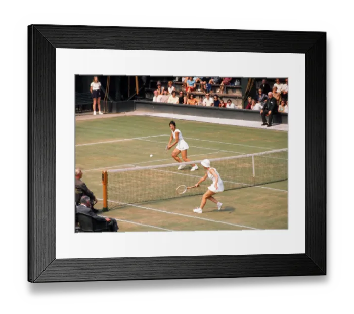 Framed Print : 1970 Wightman Cup Framed Print : 1970 Wightman Cup