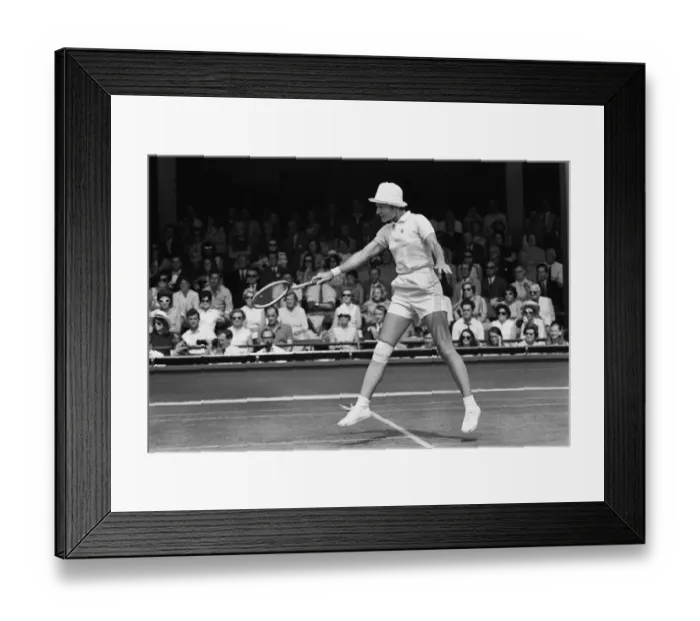 Framed Print : Nancy Richey - 1970 Wightman Cup