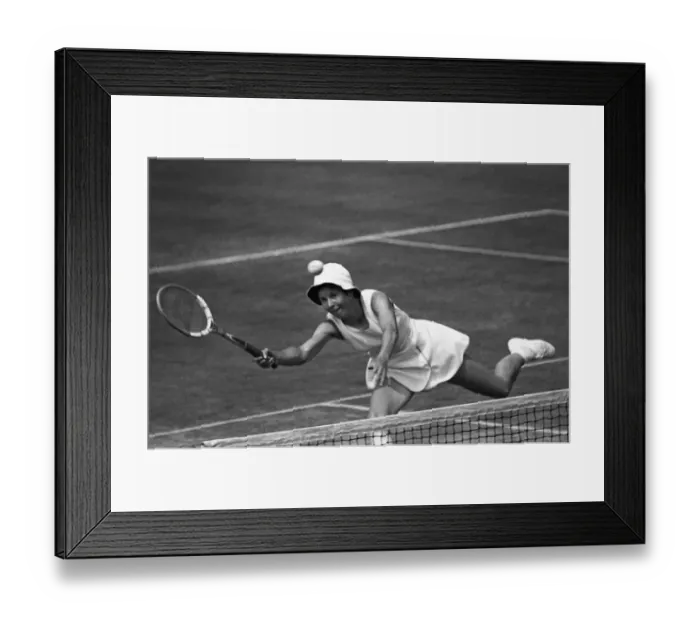 Framed Print : Joyce Williams - 1970 Wightman Cup Framed Print : Joyce Williams - 1970 Wightman Cup