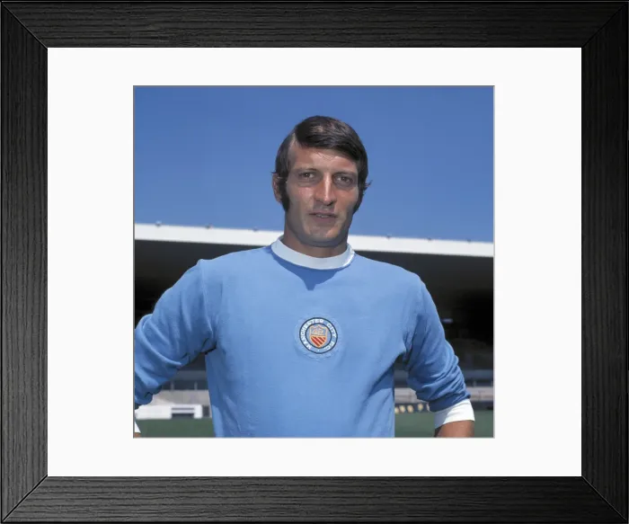 Framed Print : Neil Young - Manchester City Framed Print : Neil Young - Manchester City