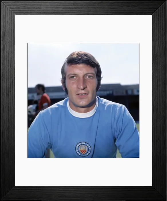 Framed Print : Neil Young - Manchester City Framed Print : Neil Young - Manchester City