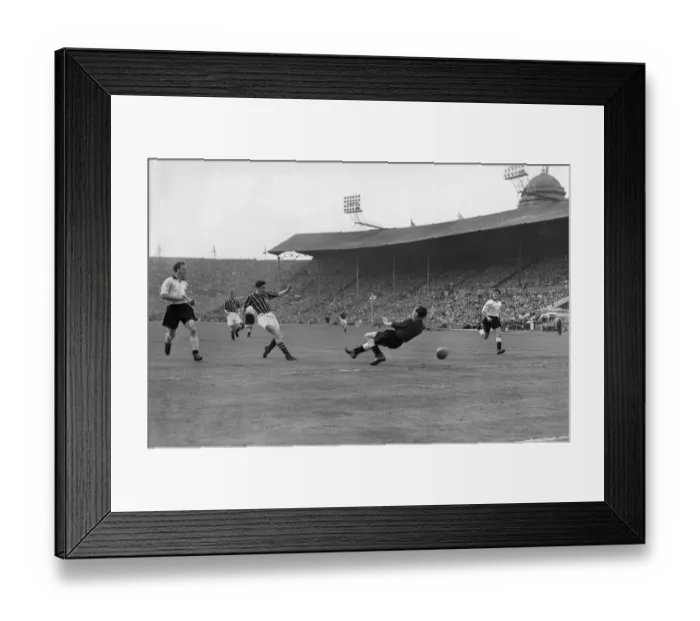 Framed Print : 1956 FA Cup Final: Man City 3 Birmingham 1 Framed Print : 1956 FA Cup Final: Man City 3 Birmingham 1