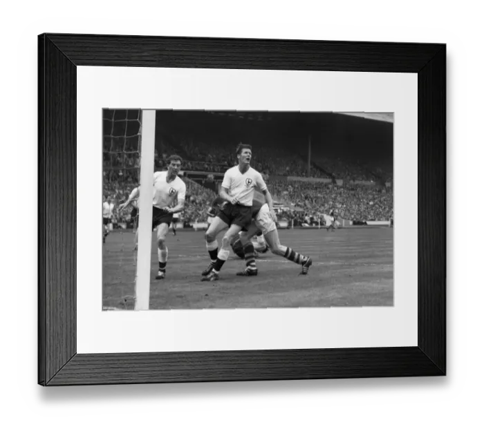 Framed Print : 1962 FA Cup Final: Spurs 3 Burnley 1