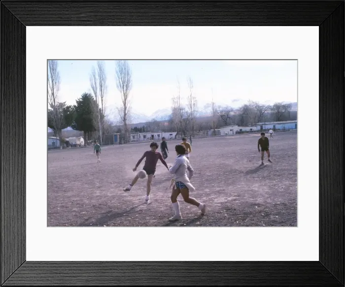 Framed Print : Local football in Argentina - 1978 World Cup Framed Print : Local football in Argentina - 1978 World Cup