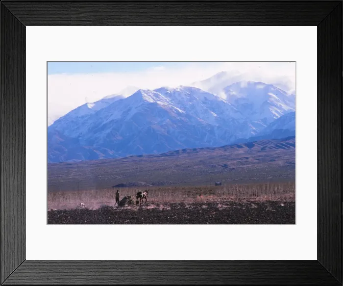 Framed Print : Mountain scenery - 1978 World Cup