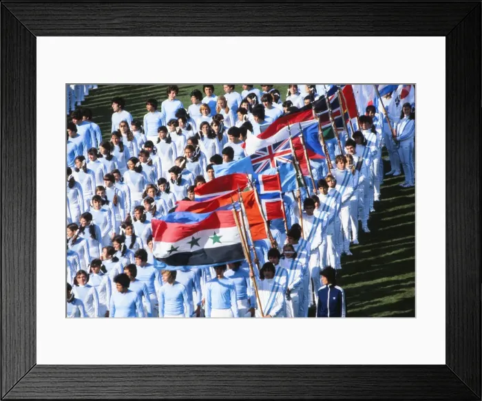 Framed Print : Opening Ceremony - 1978 World Cup Framed Print : Opening Ceremony - 1978 World Cup