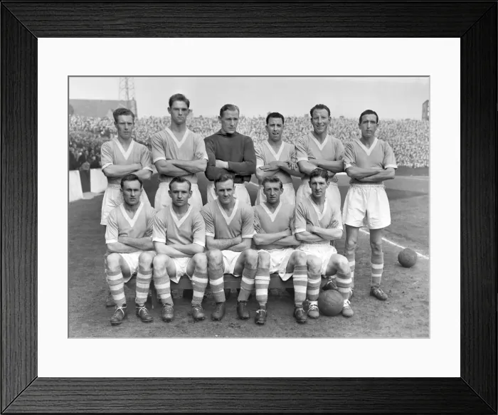 Framed Print : Manchester City - 1955 / 6 Framed Print : Manchester City - 1955 / 6