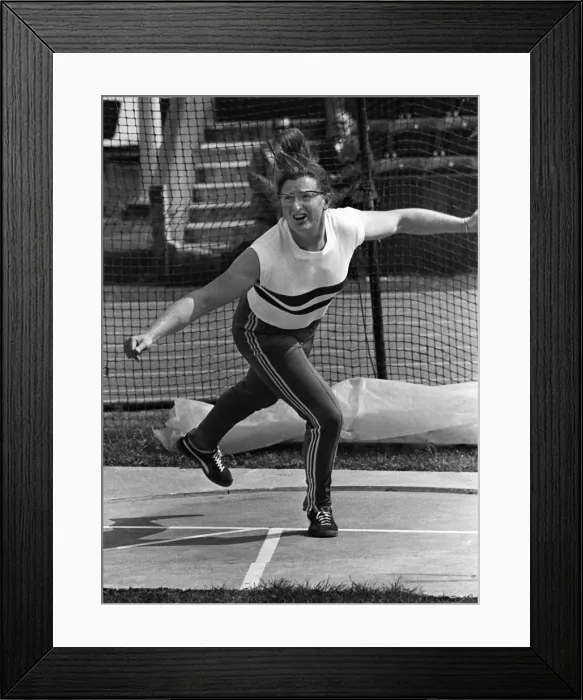 Framed Print : Rosemary Payne - 1970 Commonwealth Trials Framed Print : Rosemary Payne - 1970 Commonwealth Trials