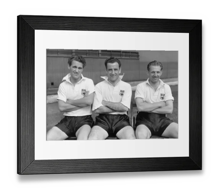 Framed Print : Gordon Brown, Reginald Ryan, Dennis Woodhead - Derby County Framed Print : Gordon Brown, Reginald Ryan, Dennis Woodhead - Derby County