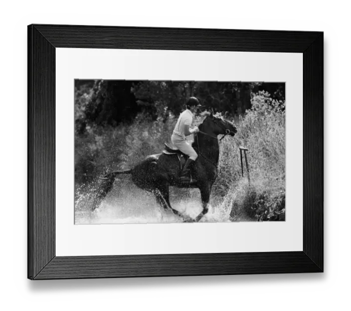 Framed Print : Mark Phillips - 1972 Munich Olympics - 3-Day Eventing Framed Print : Mark Phillips - 1972 Munich Olympics - 3-Day Eventing