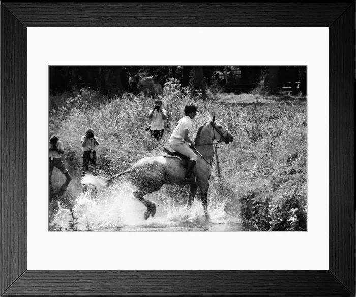 Framed Print : Mark Phillips - 1972 Munich Olympics - 3-Day Eventing Framed Print : Mark Phillips - 1972 Munich Olympics - 3-Day Eventing