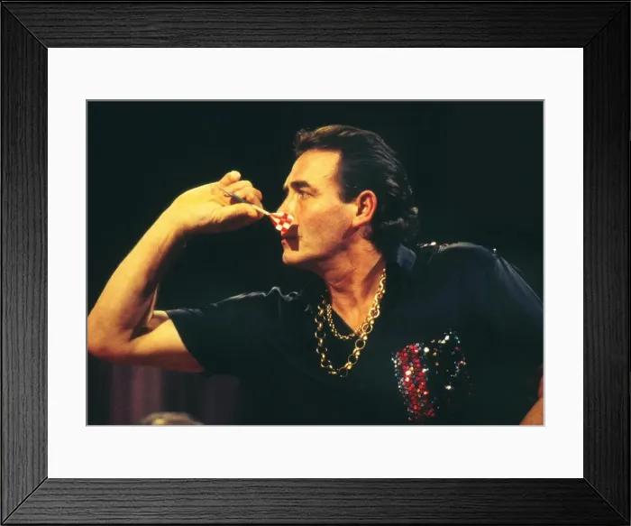 Framed Print : Bobby George - 1993 BDO World Darts Championship Framed Print : Bobby George - 1993 BDO World Darts Championship