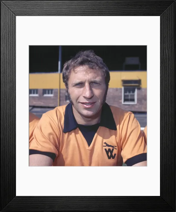 Framed Print : Mike Bailey - Wolverhampton Wanderers