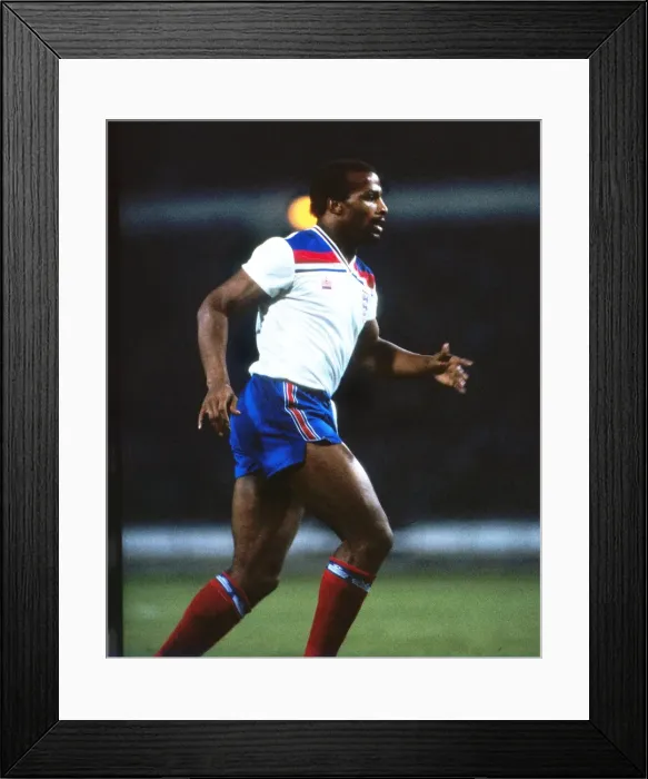 Framed Print : Cyrille Regis - England Framed Print : Cyrille Regis - England