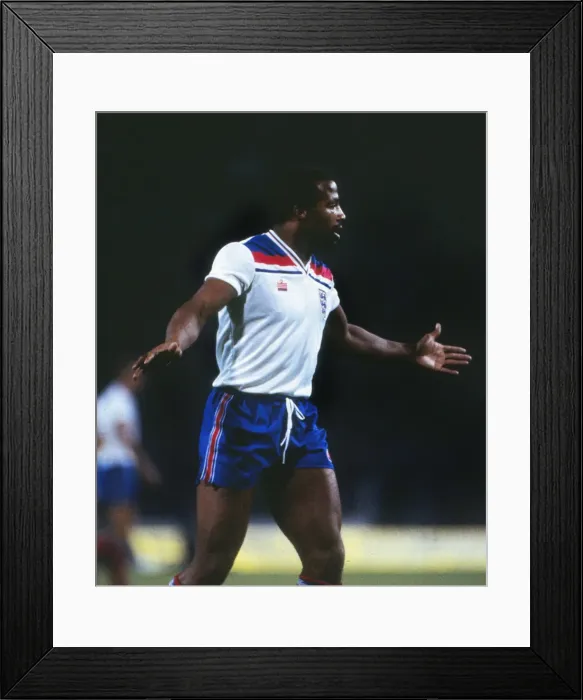 Framed Print : Cyrille Regis - England Framed Print : Cyrille Regis - England