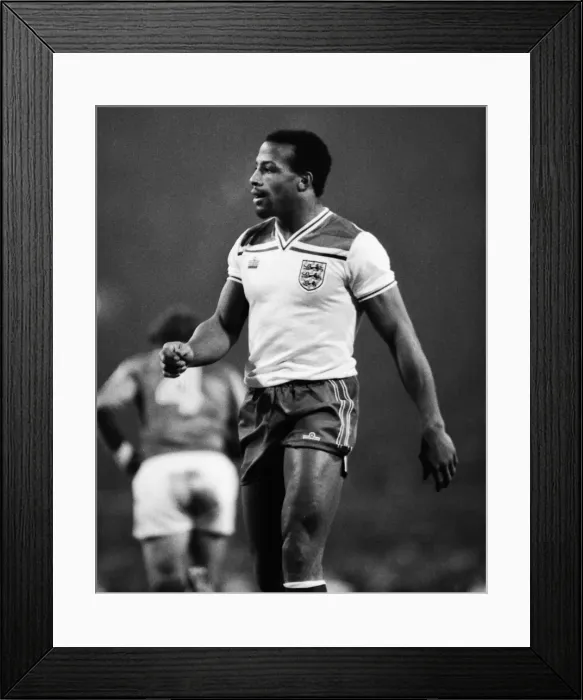 Framed Print : Cyrille Regis - England Framed Print : Cyrille Regis - England