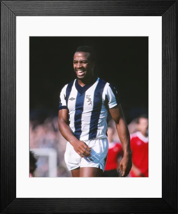 Framed Print : Cyrille Regis - West Bromwich Albion Framed Print : Cyrille Regis - West Bromwich Albion