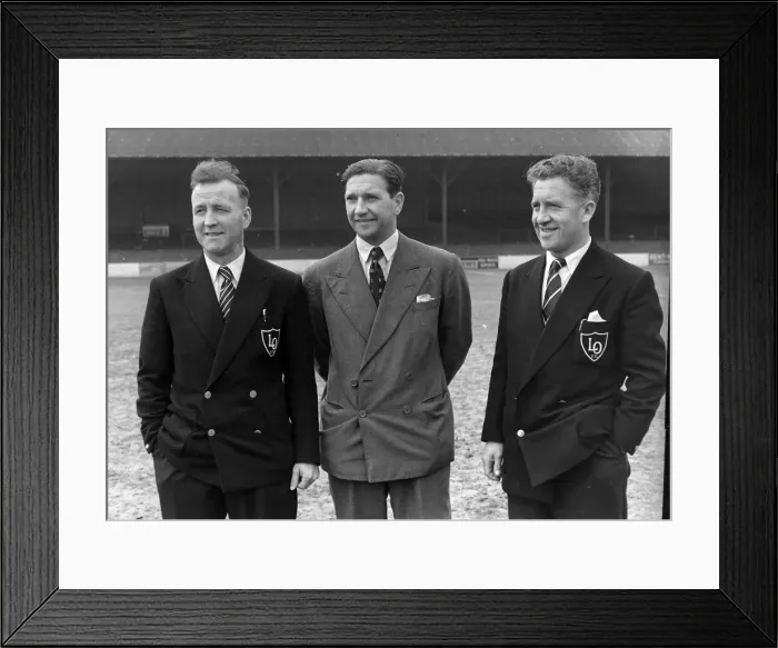 Framed Print : N. Collins, Alec Stock, Les Gore - Leyton Orient Framed Print : N. Collins, Alec Stock, Les Gore - Leyton Orient