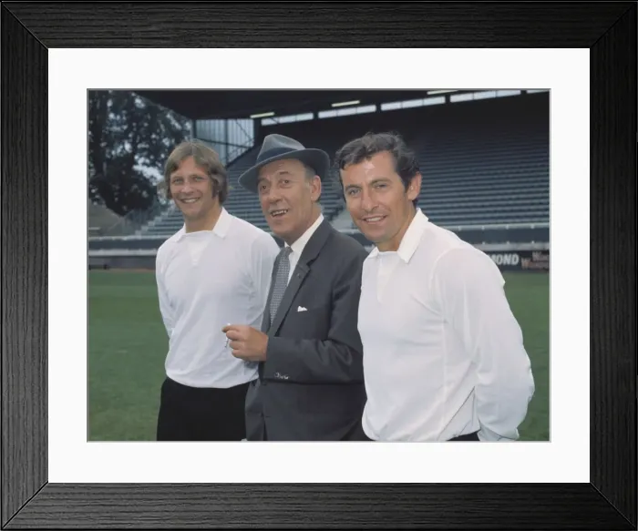 Framed Print : Paul Went, Tommy Trinder, Alan Mullery - Fulham Framed Print : Paul Went, Tommy Trinder, Alan Mullery - Fulham