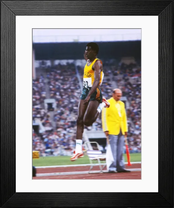 Framed Print : Joao Carlos de Oliveira - 1980 Moscow Olympics - Triple Jump Framed Print : Joao Carlos de Oliveira - 1980 Moscow Olympics - Triple Jump