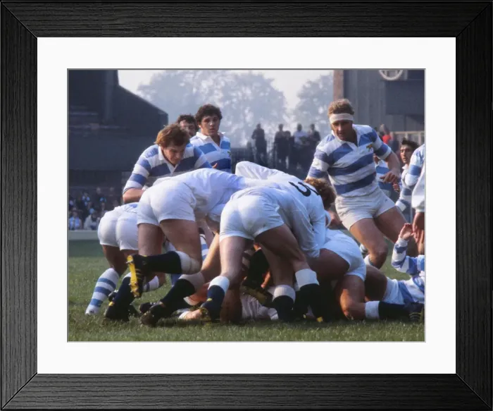 Framed Print : England XI 13 Argentina 13 Framed Print : England XI 13 Argentina 13