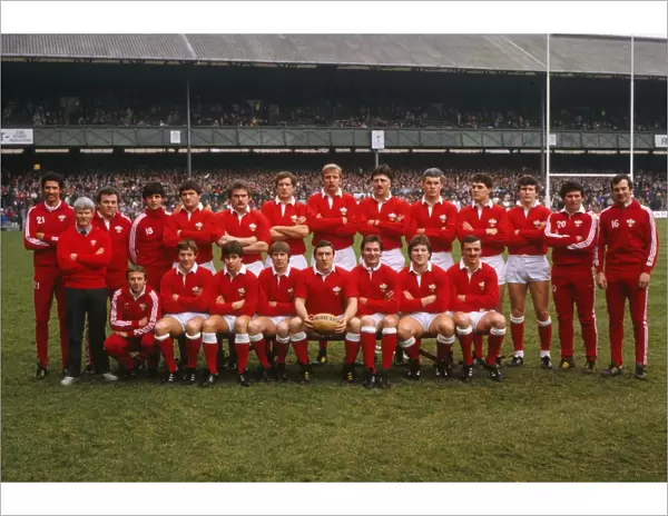 The Wales team that defeated England in the 1984 Five Nations