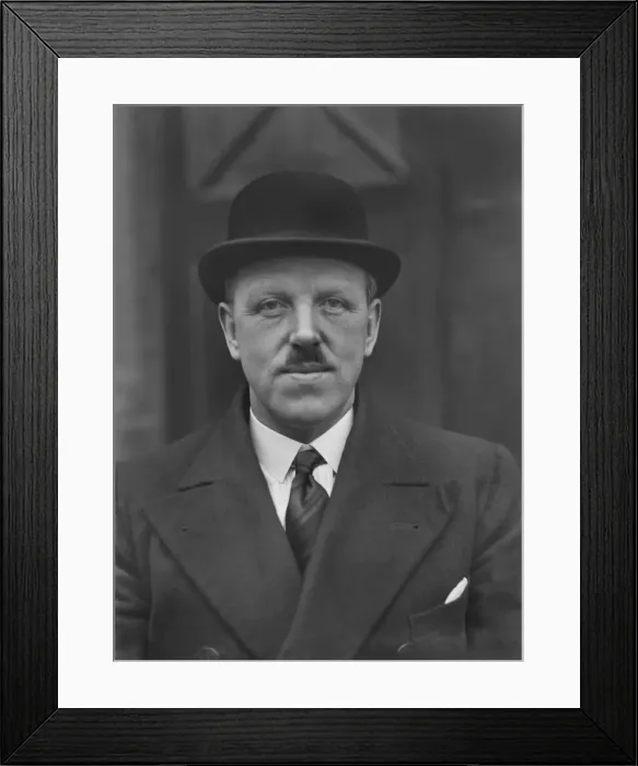 Framed Print : Stanley Rous - FA Secretary