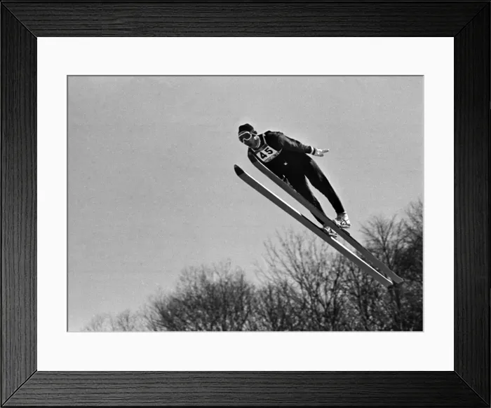 Framed Print : Sapporo Olympics - Ski Jumping Framed Print : Sapporo Olympics - Ski Jumping