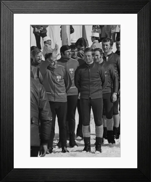 Framed Print : Sapporo Olympics - Bobsleigh Framed Print : Sapporo Olympics - Bobsleigh