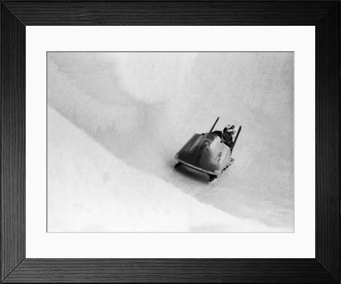 Framed Print : Sapporo Olympics - Bobsleigh Framed Print : Sapporo Olympics - Bobsleigh