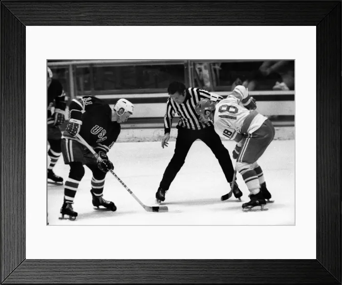 Framed Print : Sapporo Olympics - Ice Hockey Framed Print : Sapporo Olympics - Ice Hockey