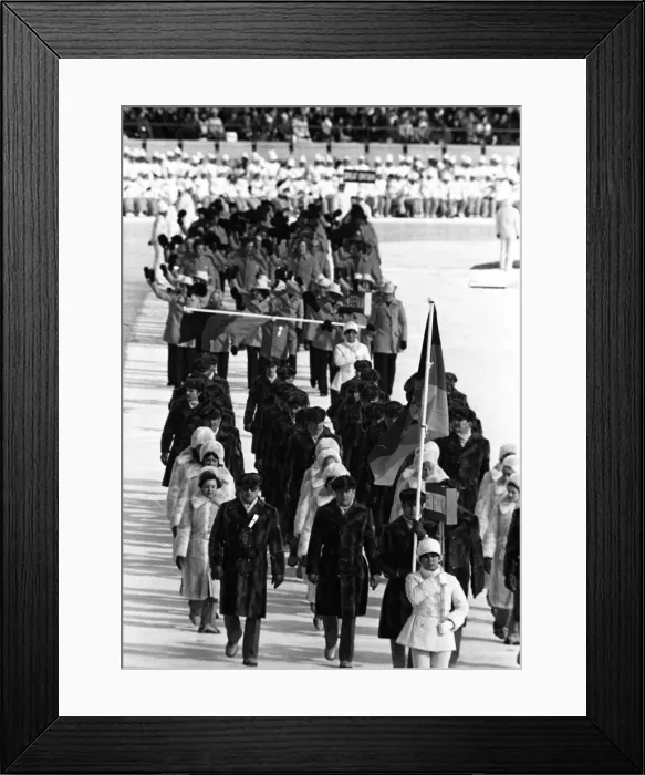 Framed Print : Sapporo Olympics - Opening Ceremony