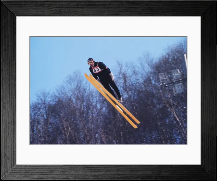 Framed Print : Sapporo Olympics - Ski Jumping Framed Print : Sapporo Olympics - Ski Jumping