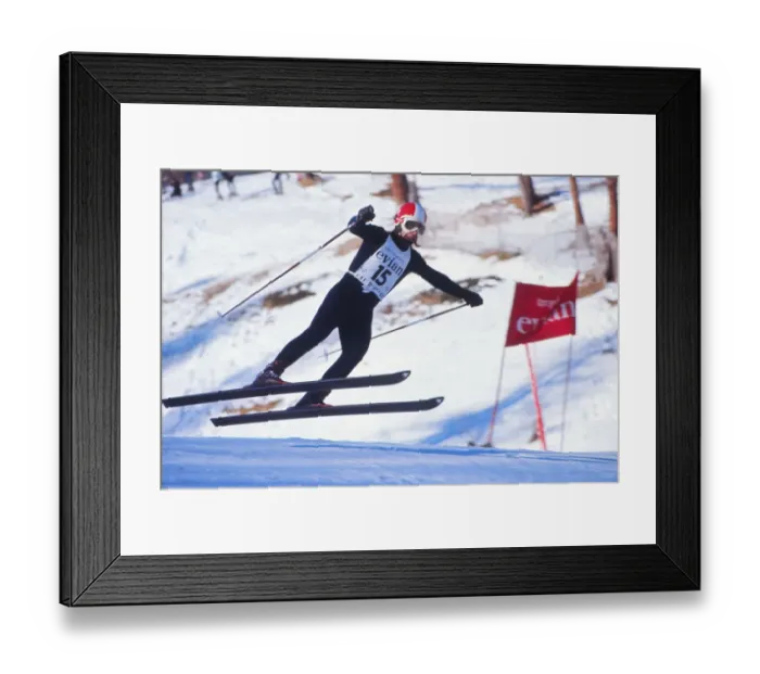 Framed Print : Karl Schranz - 1971 FIS World - Val D Isere Framed Print : Karl Schranz - 1971 FIS World - Val D Isere